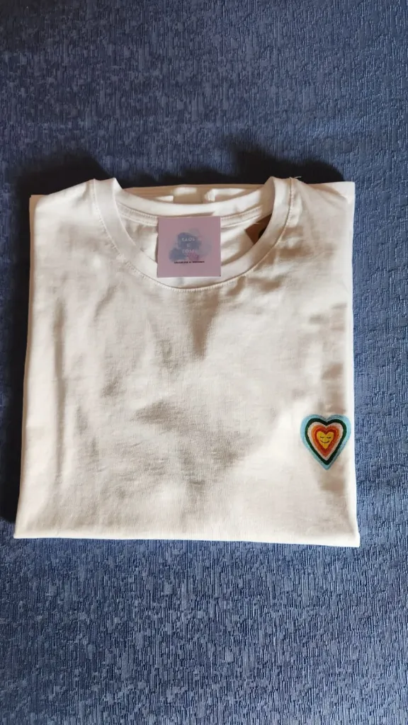 cuore multicolore (S, maschile)