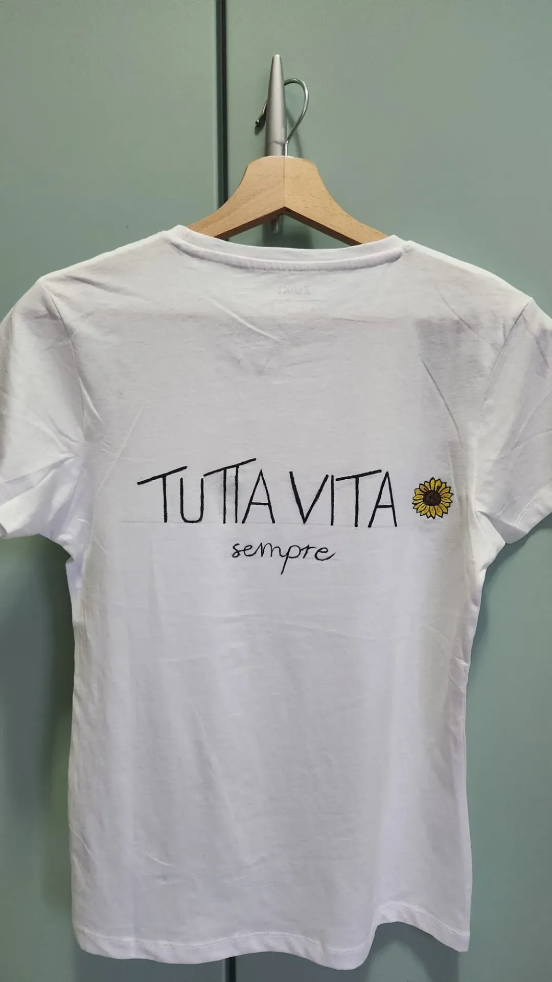 Tshirt tutta vita sempre girasole