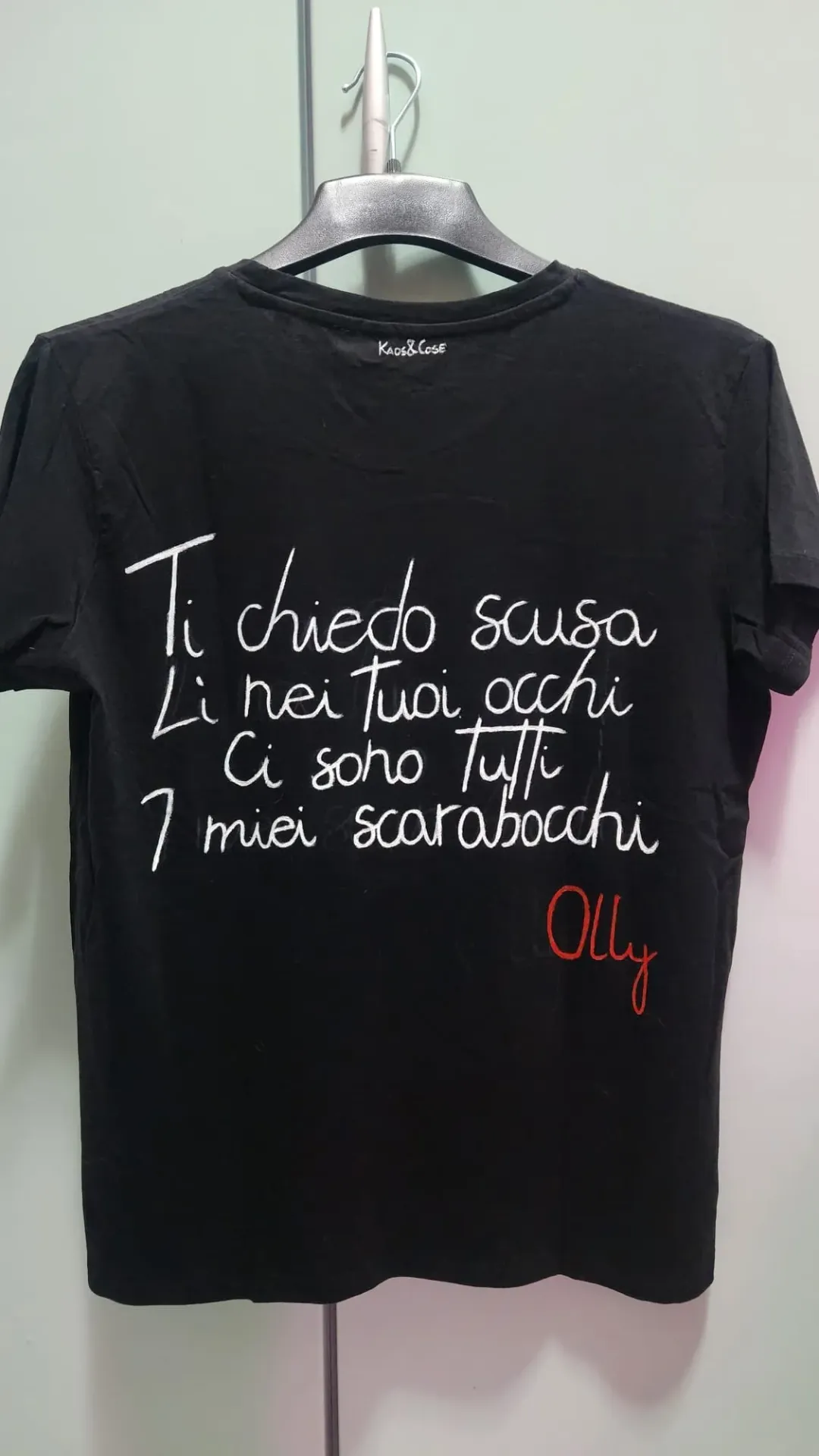Tshirt "scarabocchi"
