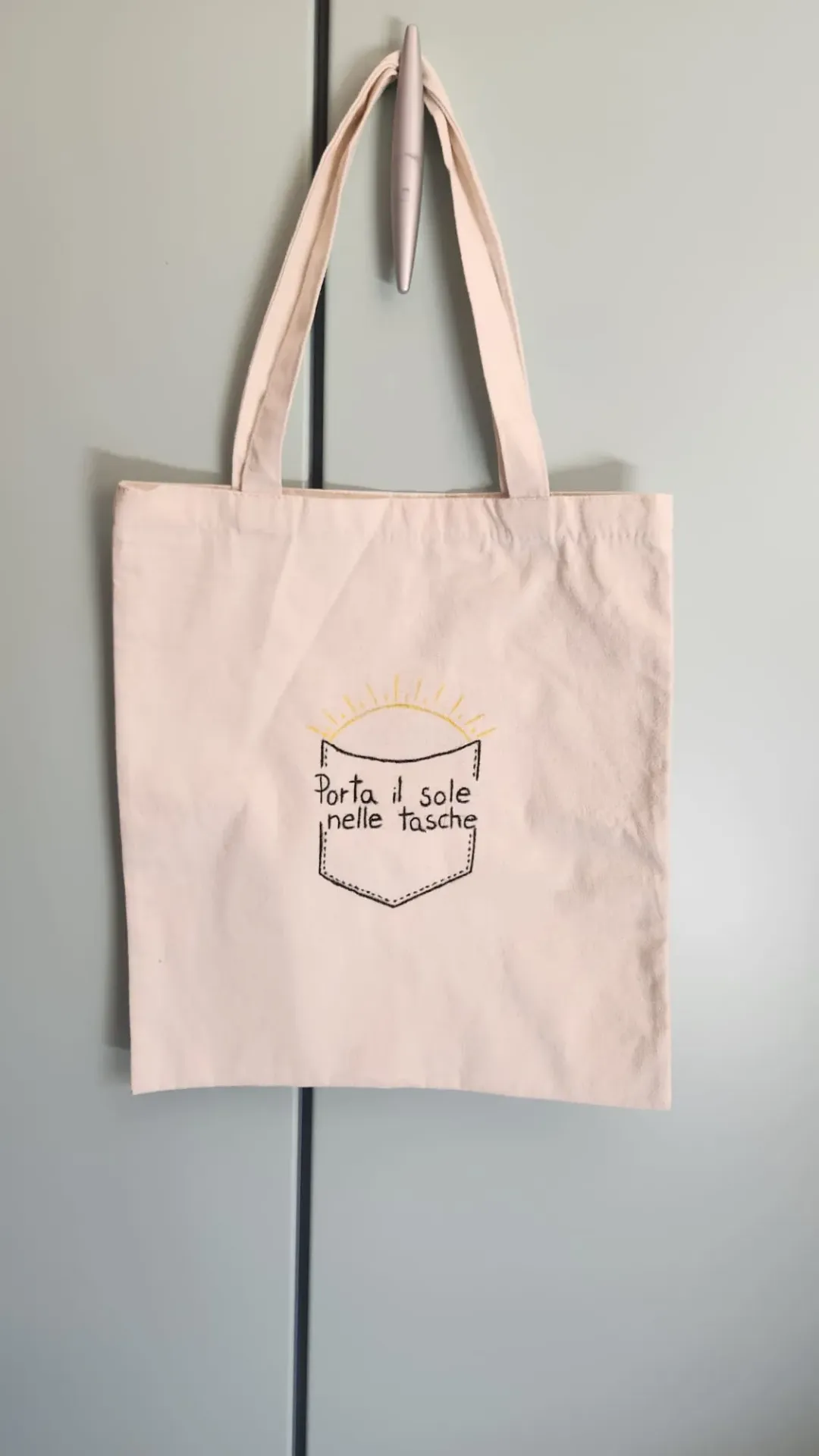 Tote bag tasca "bianca"